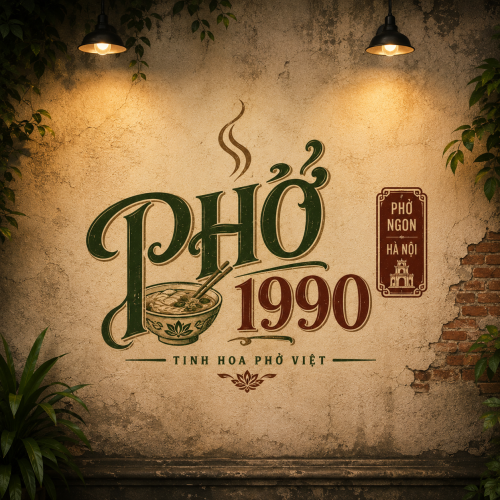 Logo Phở 1990
