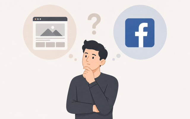 Vì Sao Doanh Nghiệp Nên Sở Hữu Website Riêng Thay Vì Chỉ Dùng Facebook?