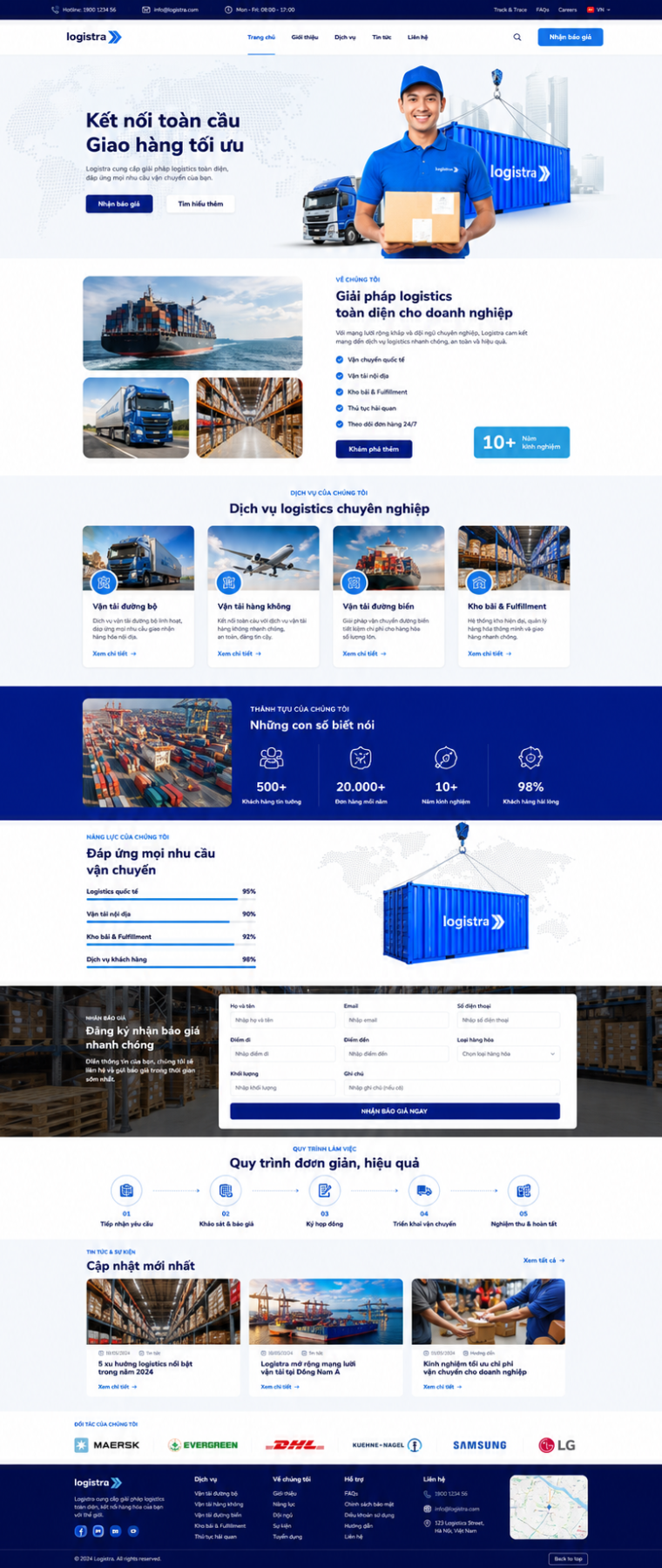 Mẫu Logistic 01