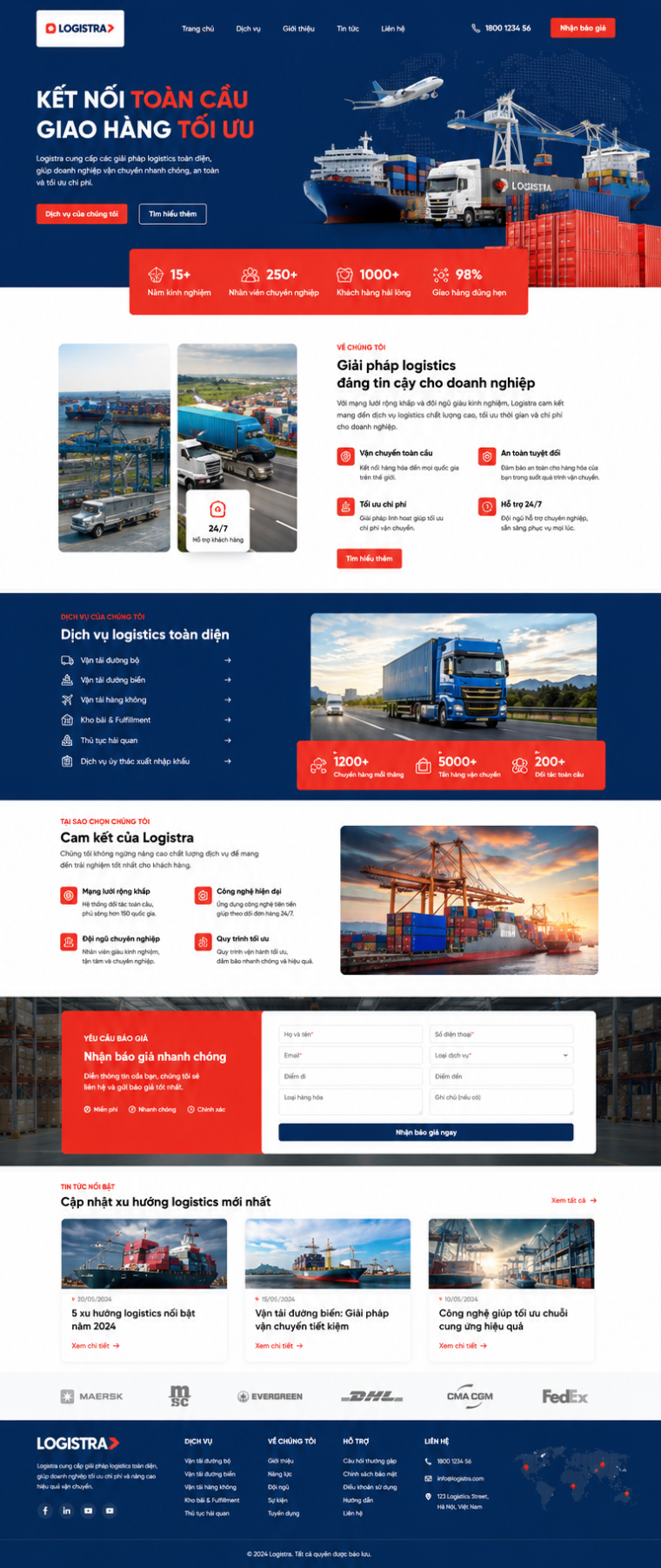 Mẫu Logistic 03
