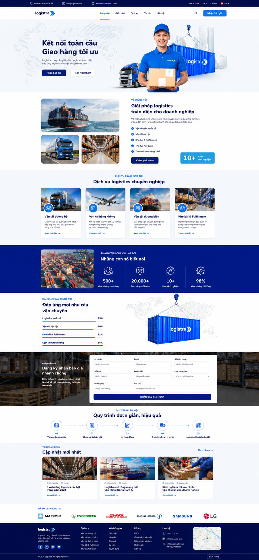 Mẫu Logistic 01